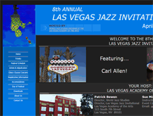 Tablet Screenshot of lasvegasjazzfestival.org